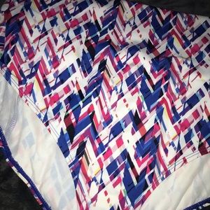 Abstract pattern bathing suit bottoms